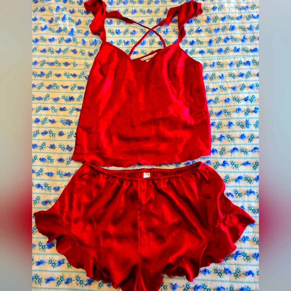 Victoria's Secret Silk Short and Tank Set